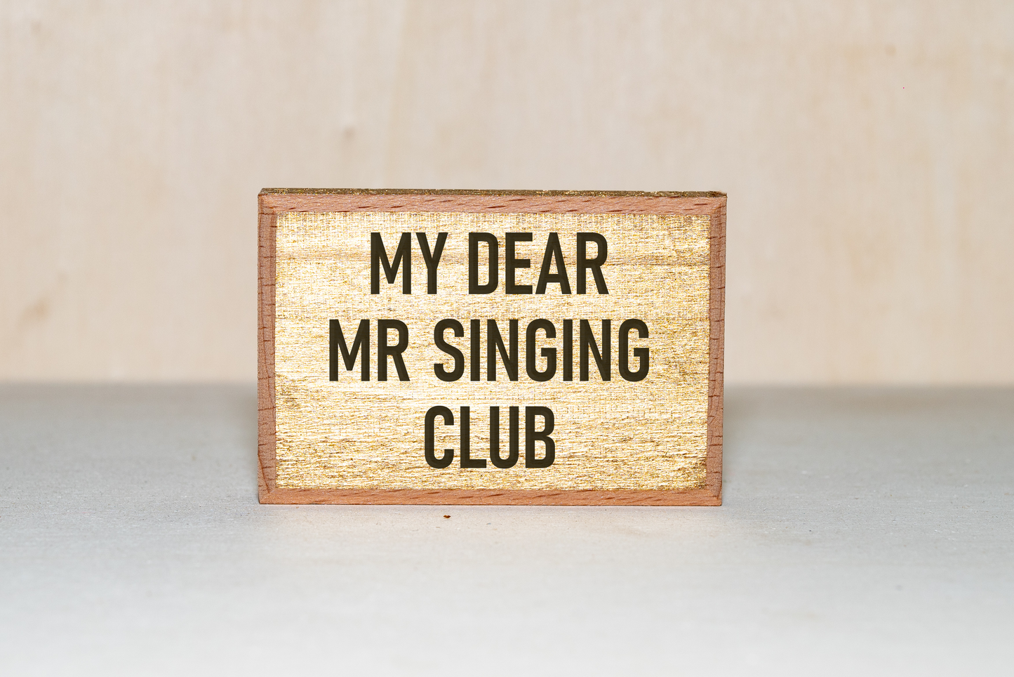 My Dear Mr Singing Club