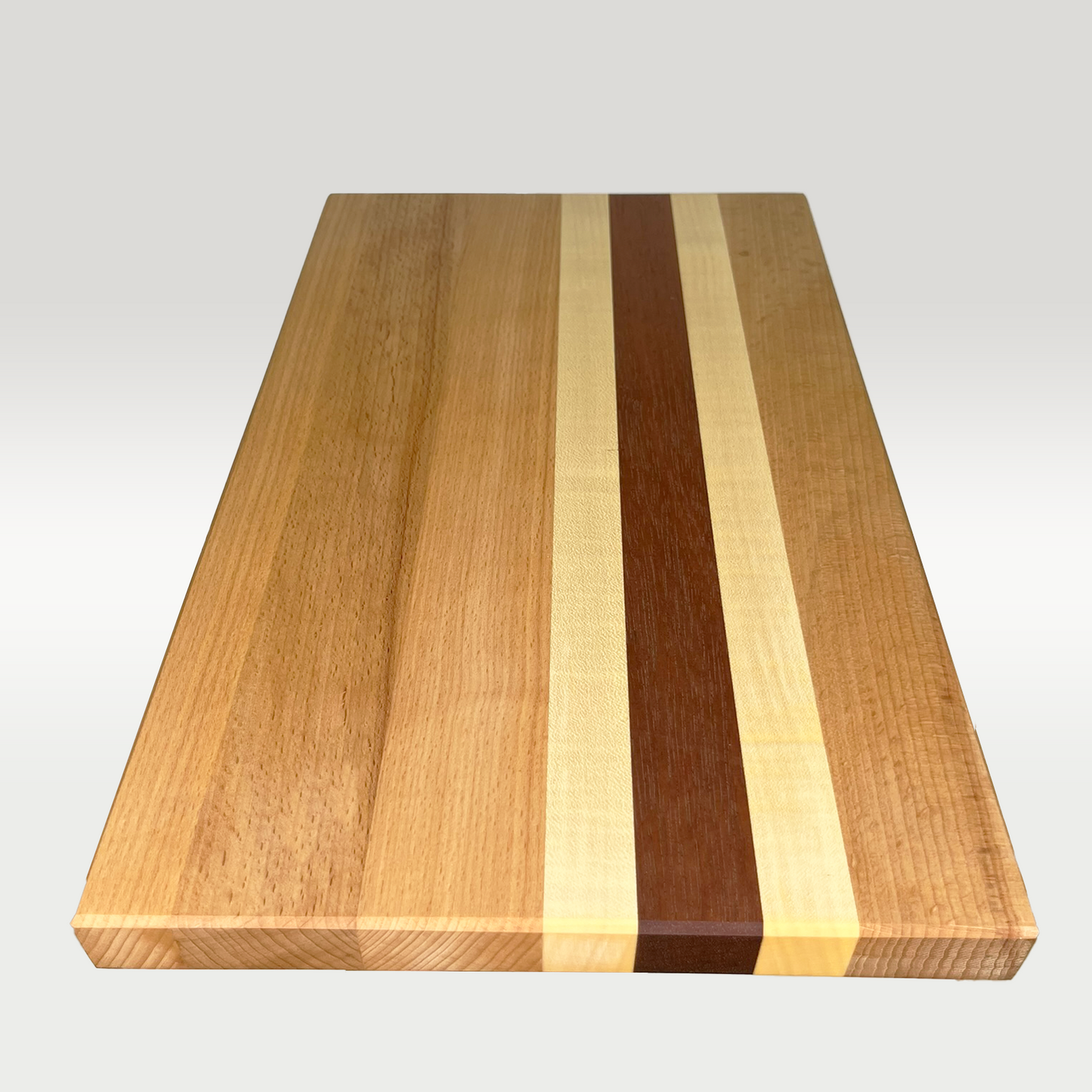 Large Cutting Board made of Beech, Maple and Sapele